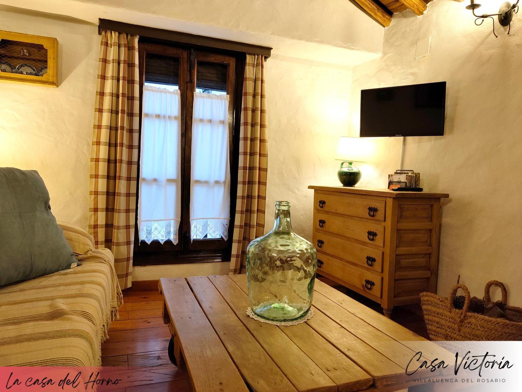 Conjunto Rural Casa Victoria Pensionat Villaluenga Del Rosario Eksteriør billede