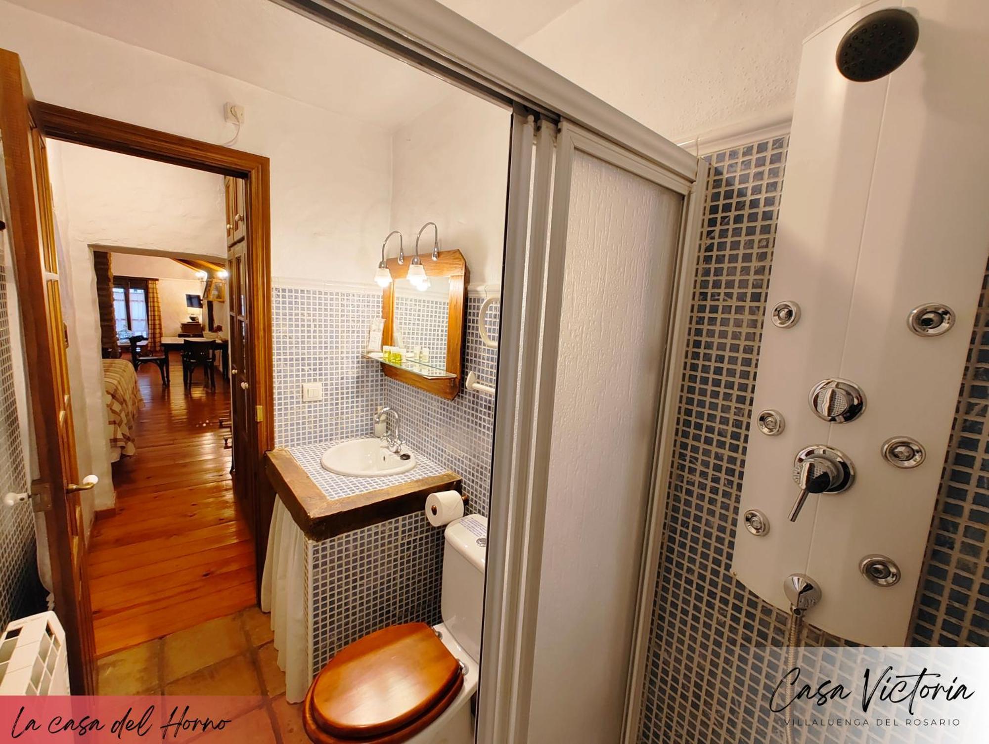 Conjunto Rural Casa Victoria Pensionat Villaluenga Del Rosario Eksteriør billede